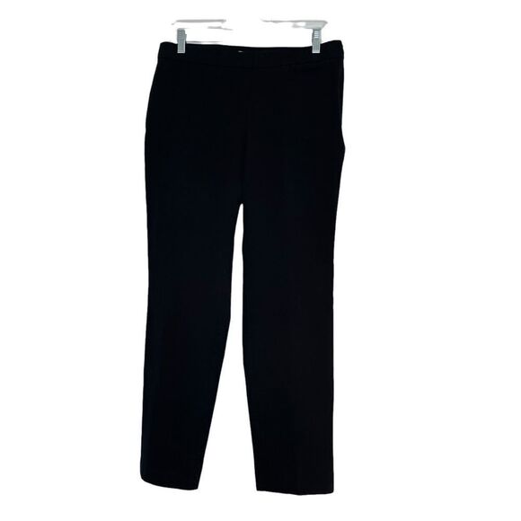 J Jill Black Precision Stretch Dress Pants - 10 - Picture 1 of 4